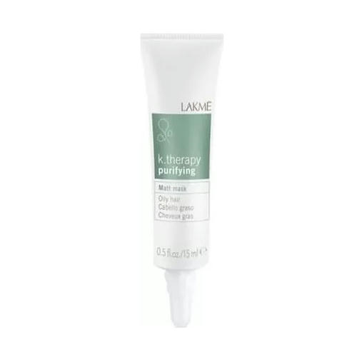LAKME, Маска для жирных волос с матирующим эффектом K. Therapy Matt Mask Oily hair, 6 х 15 мл
