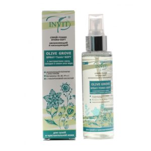 INVIT, Спрей-тоник увлажняющий и насыщающий "Olive Grove", 110 мл