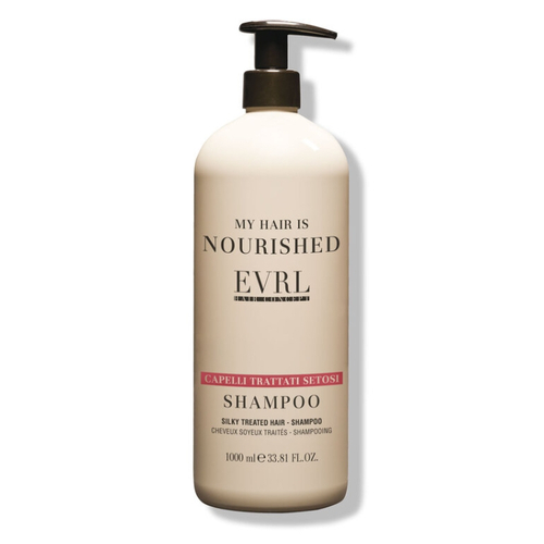 EVERLINE, Шампунь питательный для окрашенных и химически обработанных волос Silky Treated Hair, 1000 мл