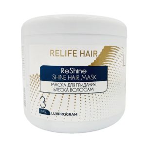 LUXOR, Маска для придания блеска волосам Relife Hair, 500 мл
