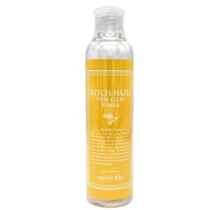 SECRET KEY, Тонер для очищения пор с экстрактом гамамелиса Witch-Hazel Pore Clear Toner, 248 мл