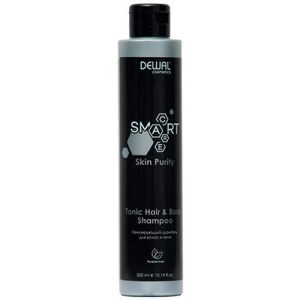 DEWAL, Шампунь тонизирующий для волос и тела Smart Care Skin Purity, 300 мл