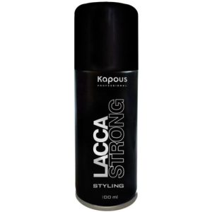 KAPOUS, Лак аэрозольный для волос сильной фиксации, 100 мл
