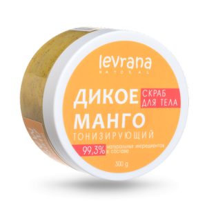 LEVRANA, Скраб для тела "Дикое манго", 250 мл