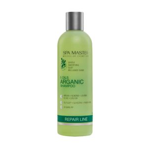 SPA MASTER, Аргановый шампунь для восстановления волос 5 масел Repair Arganic Line, 330 мл