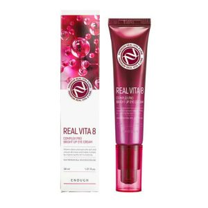 ENOUGH, Крем для век с витаминами для сияния кожи Real Vita 8 Complex Pro Bright Up Eye Cream, 30 мл