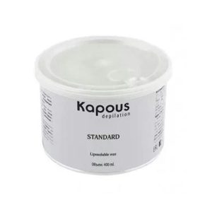 KAPOUS, Жирорастворимый воск желтый натуральный в банке Depilation, 400 мл