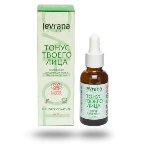 LEVRANA, Сыворотка «Тонус твоего лица», COSMOS ORGANIC, 30 мл