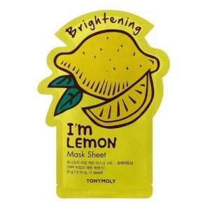 TONYMOLY, Тканевая маска для лица с экстрактом лимона I'm Lemon Mask Sheet Brightening, 21 гр