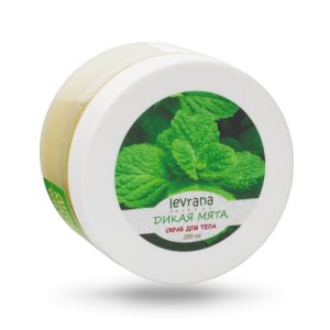 LEVRANA, Скраб для тела "Дикая Мята", 250 мл