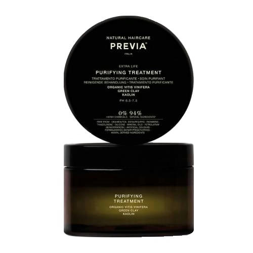 PREVIA, Маска очищающая для волос и кожи Purifying Treatment Extra Life, 150 мл