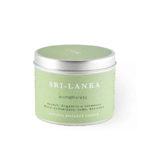 SMORODINA, Натуральная свеча для аромамассажа «Шри-Ланка», 200 мл
