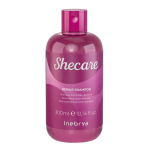 INEBRYA, Шампунь для восстановления волос Repair Shampoo Shecare, 300 мл