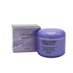 JIGOTT, Питательный ночной крем с коллагеном Collagen Healing Cream, 100 мл