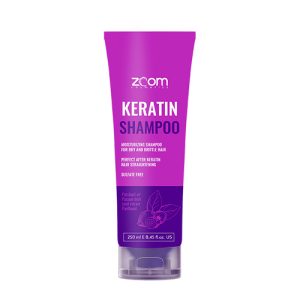 ZOOM, Шампунь бессульфатный для волос Keratin, 250 мл