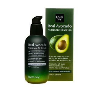 FARMSTAY, Питательная сыворотка с маслом авокадо Real Avocado Nutrition Oil Serum, 100 мл
