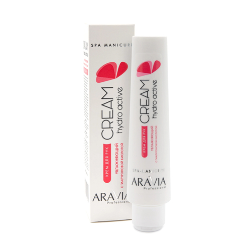 ARAVIA, Крем для рук увлажняющий с гиалуроновой кислотой Hydro Active Spa, 100 мл