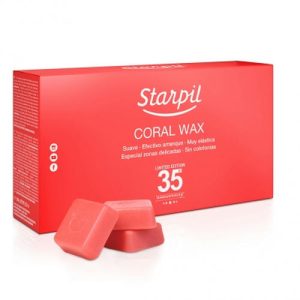 STARPIL, Воск полимерный высокоэластичный в брикетах Coral, 1000 гр