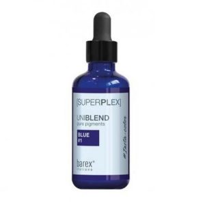 BAREX, Концентрированные пигменты для прямого окрашивания Uniblend Pure Pigments Superplex #1 Blue, 50 мл