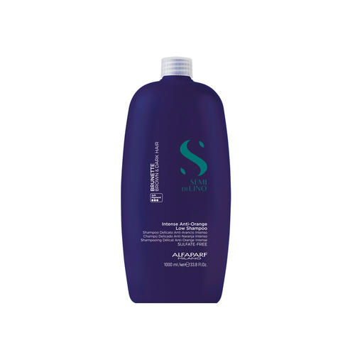 ALFAPARF MILANO, Шампунь тонирующий анти-оранжевый Semi Di Lino Blonde&Brunette, 1000 мл