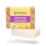 LEVRANA, Натуральное мыло ручной работы Лаванда, 100 гр