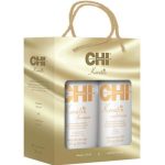 CHI, Набор для восстановления поврежденных и ломких волос CHI Keratin Duo Set, 2 x 355 мл