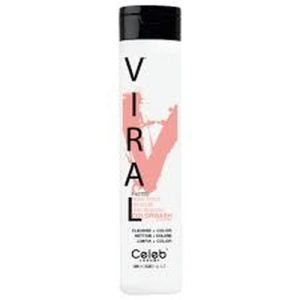 CELEB LUXURY, Шампунь для яркости цвета Viral Shampoo розовое золото, 244 мл