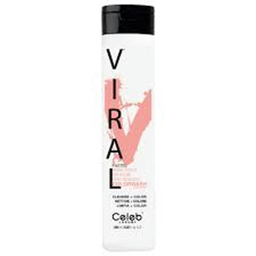 CELEB LUXURY, Шампунь для яркости цвета Viral Shampoo розовое золото, 244 мл