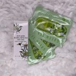 JIGOTT, Набор Крем для рук с эдельвейсом, 100 мл, Тканевая маска для лица с экстрактом зеленого чая, 3 шт