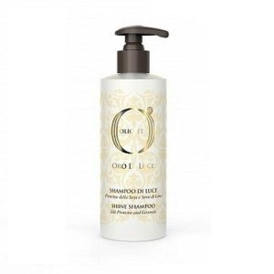 BAREX, Шампунь-блеск с протеинами шелка и семенем льна Olioseta Oro Di Luce, 250 мл