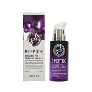ENOUGH, Восстанавливающая сыворотка с пептидами Enough 8 Peptide Sensation Pro Balancing Ampoule, 30 мл