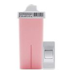 KAPOUS, Жирорастворимый воск розовый с диоксидом титаниума в картридже с узким роликом Depilation, 100 мл