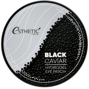ESTHETIC HOUSE, Гидрогелевые патчи для глаз с чёрной икрой, 60 шт