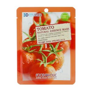 FOODAHOLIC, 3D маска для лица с экстрактом томата Natural Essence Mask #Tomato, 23 гр