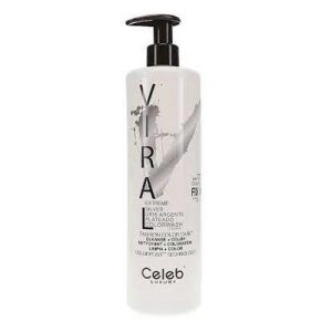CELEB LUXURY, Шампунь для яркости цвета Viral Shampoo серебряный, 739 мл