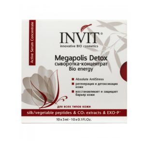 INVIT, Сыворотка-концентрат Megapolis Detox, 10*3 мл