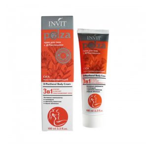 INVIT, Крем заживляющий с Д-Пантенолом Polza, 100 мл