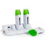 DEPILFLAX, Набор: 3 нагревателя для воска в картридже с базой, 1 шт