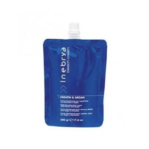 INEBRYA, Крем для волос осветляющий с кератином и аргановым маслом Bionic, 500 гр