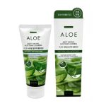 JIGOTT, Успокаивающая пенка с экстрактом алоэ Natural Aloe Foam Cleansing, 180 мл