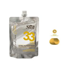SHOT, Маска для волос эсктра пигмент Extra Pigment Ambition Color 33, 200 мл