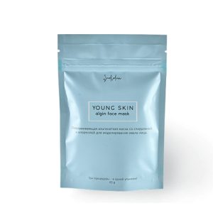 SMORODINA, Омолаживающая альгинатная маска со спирулиной и хлореллой, 45 гр