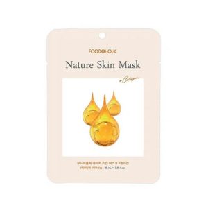 FOODAHOLIC, Тканевая маска для лица с коллагеном Nature Skin Mask, 25 гр