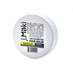 J.MAKI, Восстанавливающая маска для волос, 200 мл