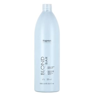 KAPOUS, Кремообразная окислительная эмульсия Blond Cremoxon с экстрактом жемчуга 6%, 1000 мл