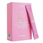 MASIL, Шампунь для сияния волос с пробиотиками 5 Probiotics Color Radiance Shampoo, 20*8 мл