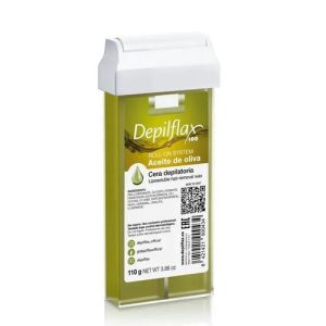 DEPILFLAX, Воск в картридже (прозрачный) Оливковый, 110 гр