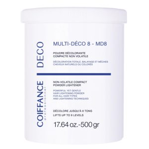 COIFFANCE, Пудра для обесцвечивания волос для мульти-техник MD8 Deco, 500 гр