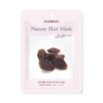 FOODAHOLIC, Тканевая маска для лица с экстрактом красного женьшеня Nature Skin Mask, 25 гр