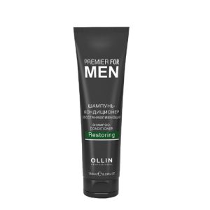 OLLIN, Шампунь-кондиционер восстанавливающий Premier For Men, 250 мл